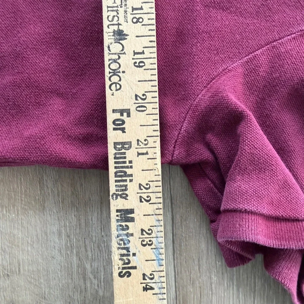 Polo Ralph Lauren big pony Mens Polo Shirt Burgundy